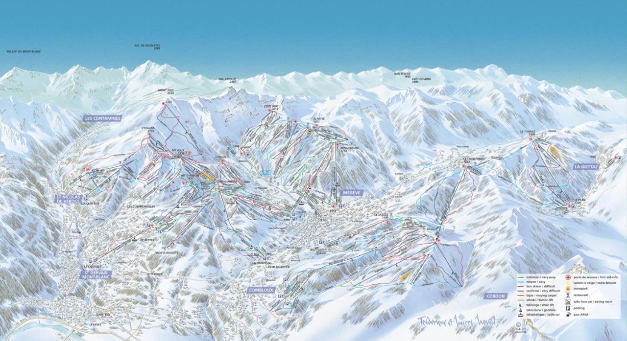 꽁블루 Coeur Des Alpes 아파트 외부 사진